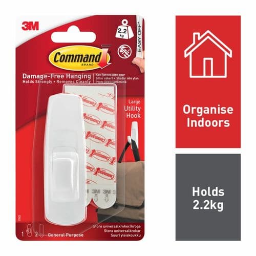 Command™ Utility Hook - Large