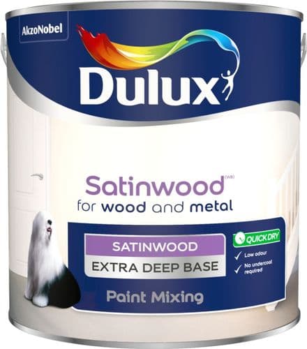 Dulux Colour Mixing 2.5L - Extra Deep Satinwood Base