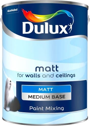 Dulux Colour Mixing 5L - Medium Matt Base