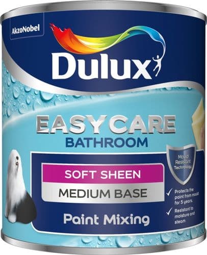 Dulux Colour Mixing Bathroom+ Soft Sheen Base 1L - Medium