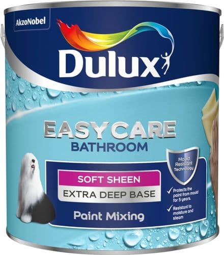 Dulux Colour Mixing Bathroom+ Soft Sheen Base 2.5L - Extra Deep