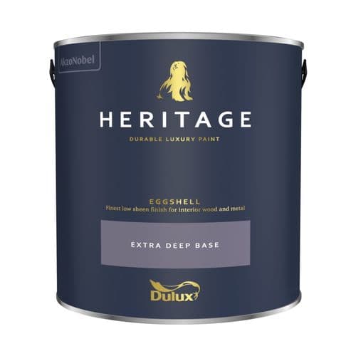 Dulux Heritage Eggshell 2.5L - Extra Deep Base