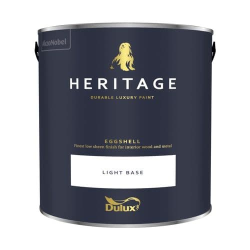 Dulux Heritage Eggshell 2.5L - Light Base