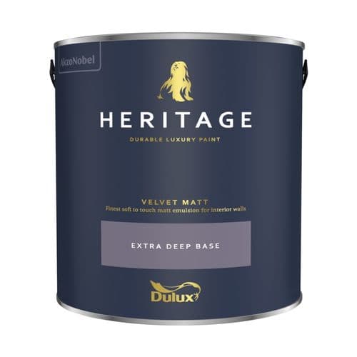 Dulux Heritage Matt 2.5L - Extra Deep Bs