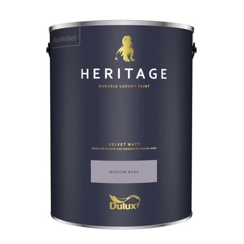 Dulux Heritage Matt 5L - Medium Bs