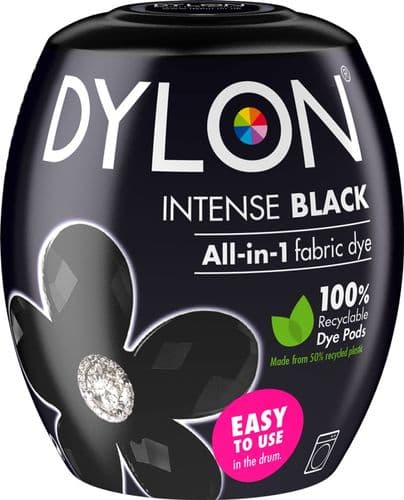 Dylon All in 1 Fabric Dye - Intense Black