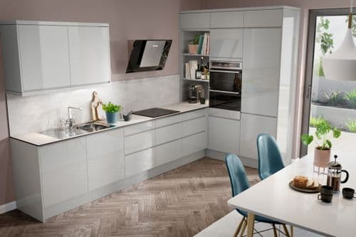 Gower Rapide Capri Grey Kitchen 7 Piece Layout