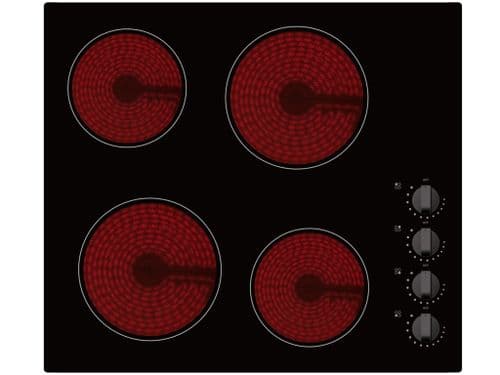 Kitchenplus 4 Zone Ceramic Hob - Manual - 600mm
