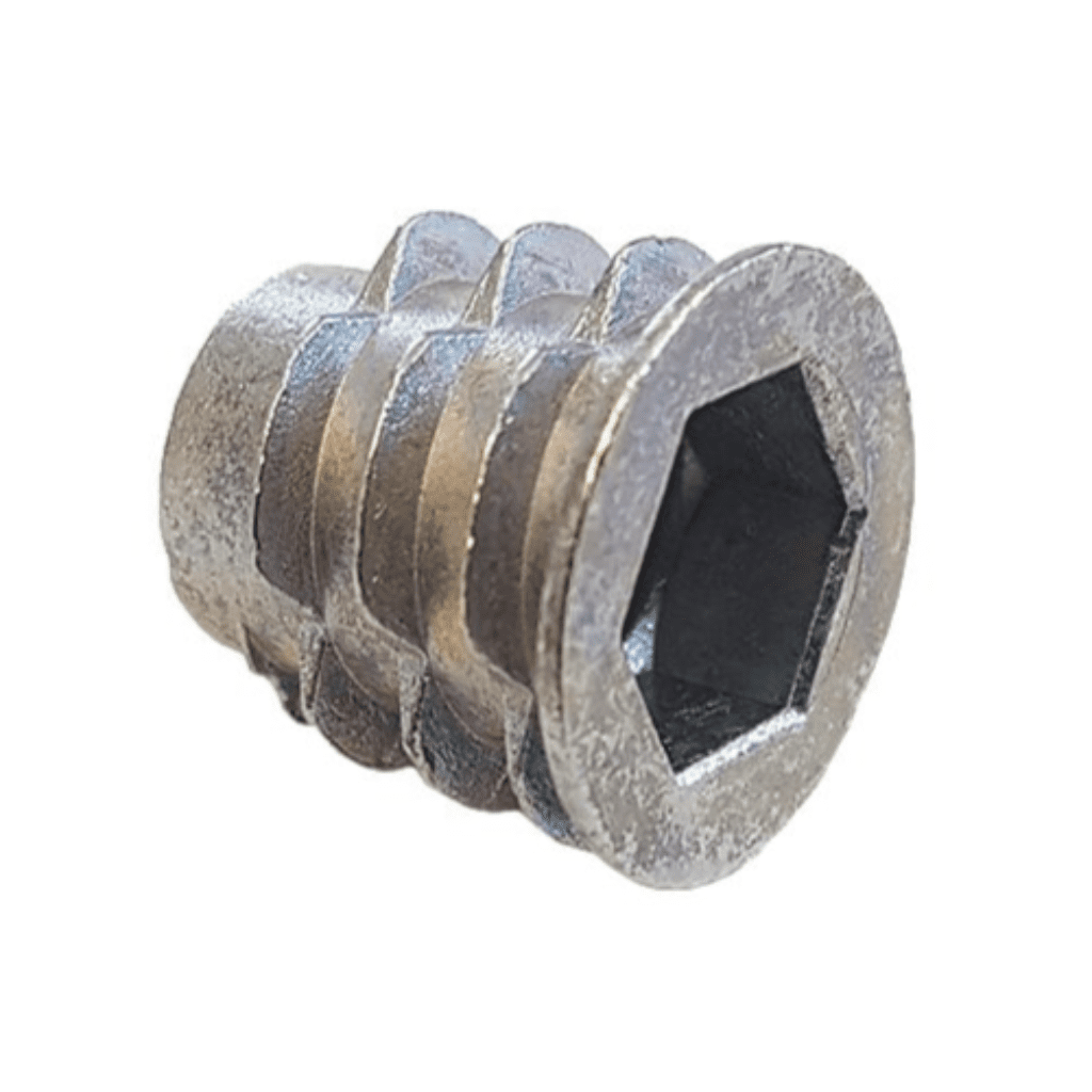 M10 X 13MM TYPE D FLANGED TIMBER INSERT NUT