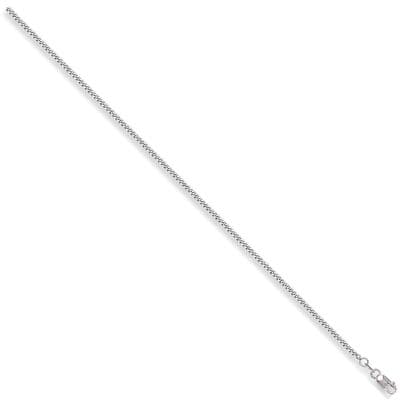 18ct White Gold 16 Inch 1.8mm Classic Curb Chain