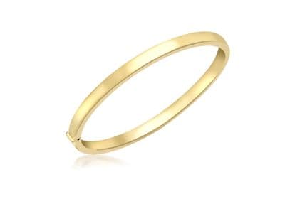 18ct Yellow Gold 5mm Bangle
