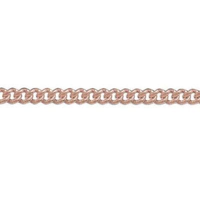 9ct Rose Gold 20 Inch 3.5mm Classic Curb Chain