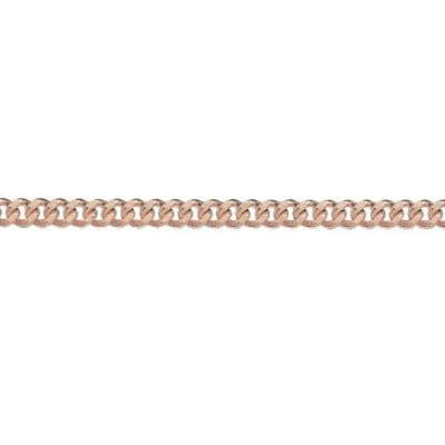9ct Rose Gold 20 Inch 3mm Classic Curb Chain