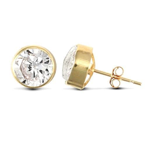 Orecchini A Lobo Argento Con Zirconi Cubici Bianchi A Forma Di Cuore, Placcati Oro Bianco, Gioielli Ipoallergenici Per Ragazze E Donne