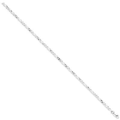 Sterling Silver 18 Inch 3mm Figaro Chain