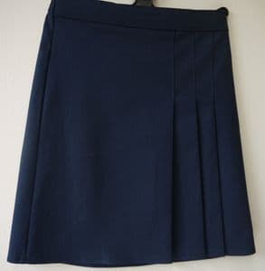 Black or Grey 3 Pleat Skirt