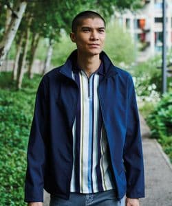 Park Academy Soft Shell Navy Jacket with logo