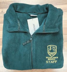 Woodlands Staff Green Fleece Jacket