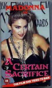 A CERTAIN SACRIFICE - UK VHS VIDEO FILM
