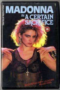 A CERTAIN SACRIFICE - UK VHS VIDEO FILM (PROMO EX RENTAL - BIG BOX )