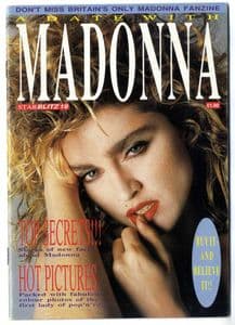 A DATE WITH MADONNA - UK STARBLITZ #19 MAGAZINE SPECIAL (1986)