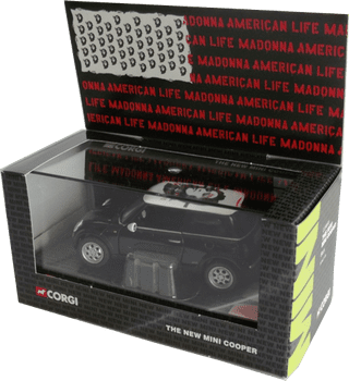 AMERICAN LIFE MINI COOPER - UK PROMO ONLY CORGI CAR