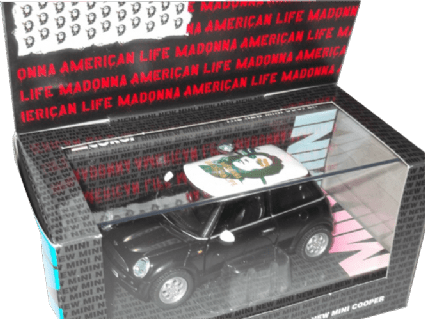 AMERICAN LIFE MINI COOPER - UK PROMO ONLY CORGI CAR