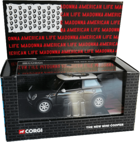 マドンナ　 American Life 　Corgi製　Mini Cooper マドンナ American Life Corgi製 Mini Cooper - メルカリ