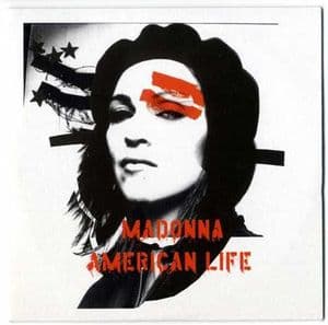AMERICAN LIFE - UK / EU 2 TRACK PROMO CD