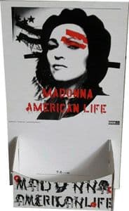 AMERICAN LIFE - USA PROMO IN-STORE COUNTER DISPLAY STAND (SEALED)