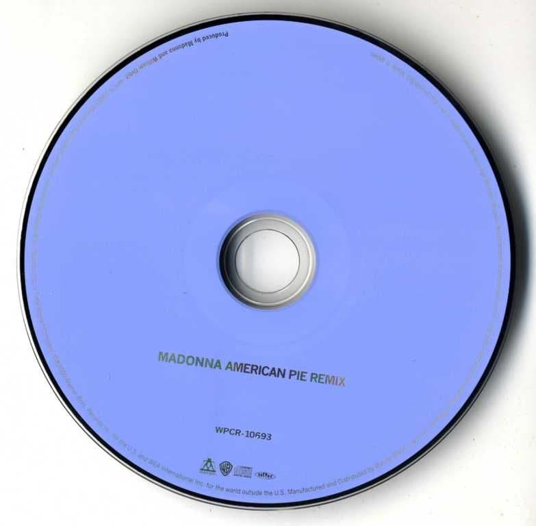 AMERICAN PIE REMIXES - JAPAN CD SINGLE WPCR-10693 1