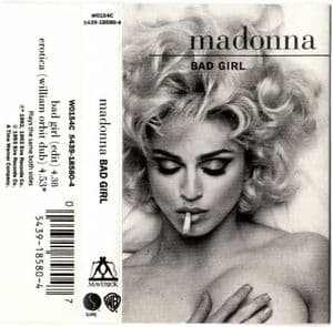BAD GIRL - UK CASSETTE (W0154C)