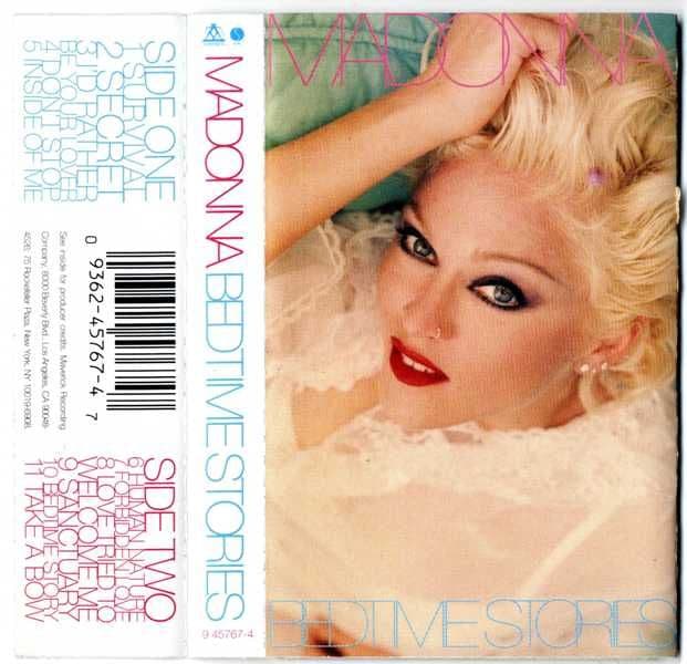 BEDTIME STORIES - USA CASSETTE ALBUM