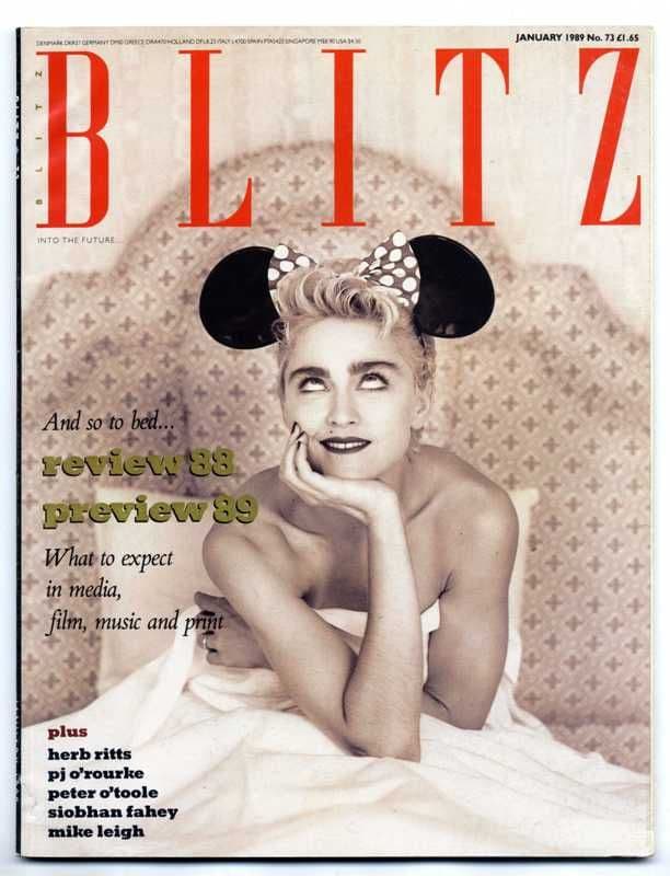 BLITZ - UK MAGAZINE JANUARY 1989