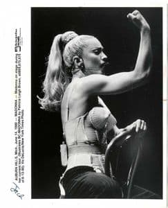 BLOND AMBITION TOUR 90  - NEW YORK TIMES 10 x 8