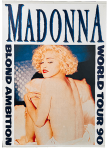 BLOND AMBITION TOUR - EXPRESS PROMO POSTER