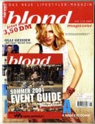 BLOND - GERMANY MAGAZINE (JUNE 2001)