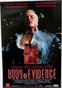 BODY OF EVIDENCE - DUTCH 1993 PROMO POSTER