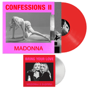 BRING YOUR LOVE 7" CLEAR VINYL / CONFESSIONS II RED VINYL LP OFFICIAL DOUBLE PACK