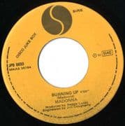 BURNING UP - ITALY PROMO 7" VINYL