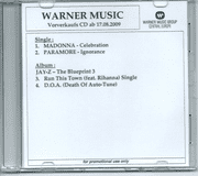 CELEBRATION- GERMAN ACETATE 4 TRACK PROMO CD