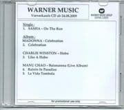 CELEBRATION - GERMAN ACETATE PROMO CD