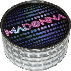 CONFESSIONS DISCOBALL T-SHIRT / TIN - OFFICIAL ICON FANCLUB (SEALED)