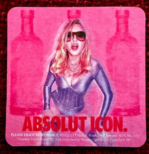 CONFESSIONS II / ABSOLUT RELEASE PARTY - PROMO COASTERS (SET OF 3)