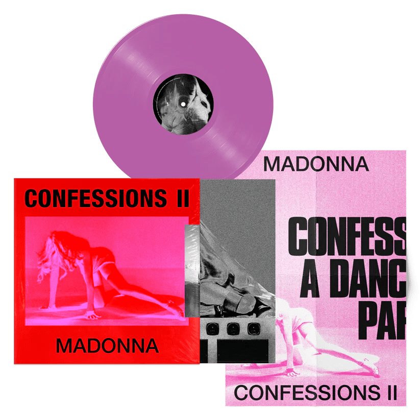 Community Confessions CONFESSIONS II - COMMUNITY VIOLET VINYL LP POSTER