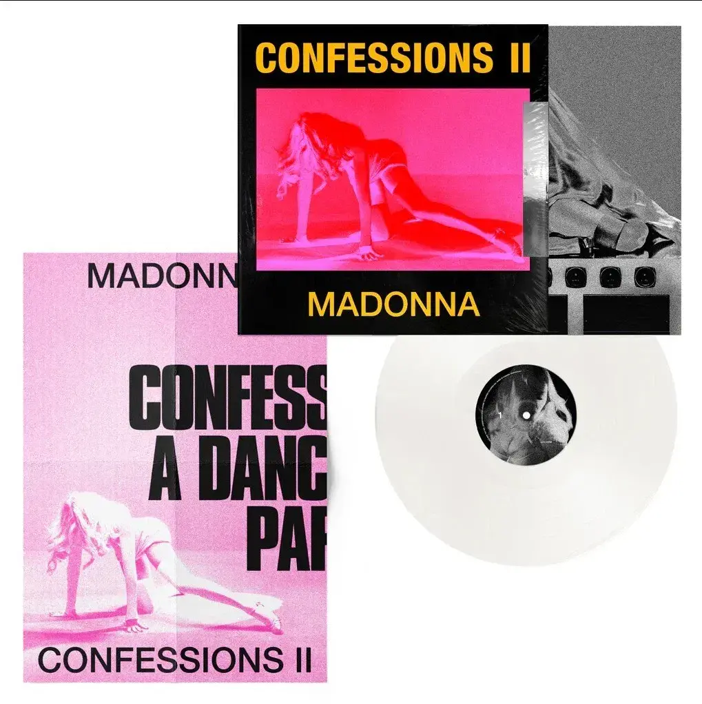 CONFESSIONS II - EXCLUSIVE MILKY CLEAR VINYL LP POSTER