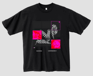 CONFESSIONS II - GRINDR MEET ME ON THE GRID BLACK T-SHIRT