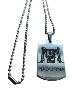 CONFESSIONS II - LASER ENGRAVED NECKLACE PENDANT