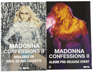 CONFESSIONS II - OFFICIAL ALBUM PRE-RELEASE EVENT PROMO POSTER SET