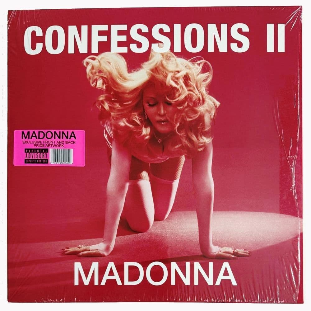 CONFESSIONS II - PRIDE EDITION CLEAR VINYL LP POSTER